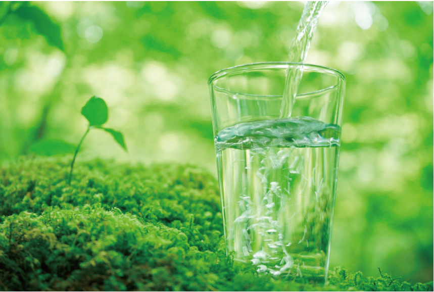 まろやかでおいしい名水のような水